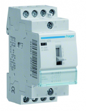 Contacteur pour double tarif type 4f bobine 230 v 50 hz 20 a 250 v ~. disponible abidjan cote d'ivoire.