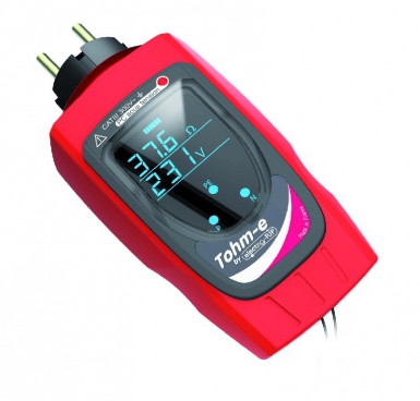 Contrôleur mesureur de boucle de terre, tête rotative " tohm-e te-fr100 ". disponible abidjan cote d'ivoire.