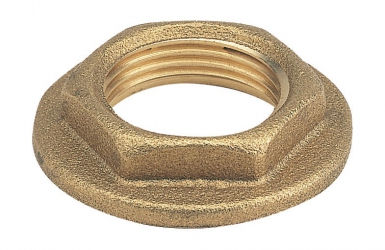 Contre-écrou laiton à plateau - filetage 12x17. disponible abidjan cote d'ivoire.