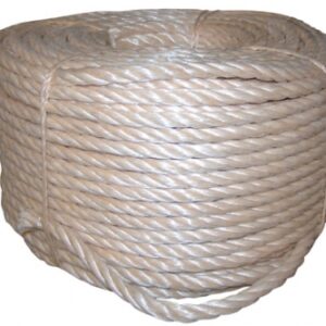 Cordage polypropylène (pp) section 6 mm 3 torons charge de rupture 590 dan - couronne de 100 m. disponible abidjan cote d'ivoire.