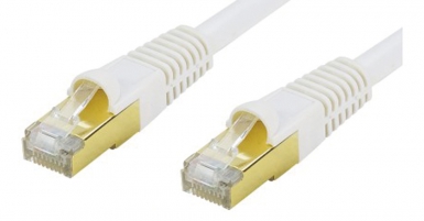 Cordon blindé rj45 mâle droit / rj45 mâle droit - blindage ftp lg. disponible abidjan cote d'ivoire.