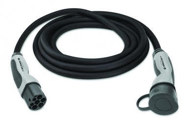 Cordon de recharge t2  t2 - 3 p+n: 22 kw - ip44 - 32a longueur 8 m. disponible abidjan cote d'ivoire.