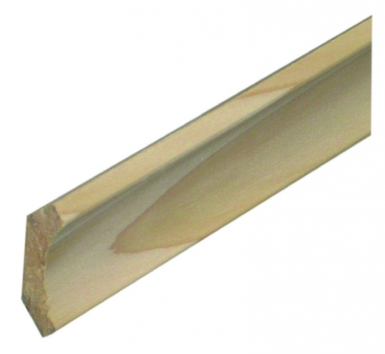 Corniche moderne sapin de pays sans nœuds 28 x 28 mm - long. disponible abidjan cote d'ivoire.