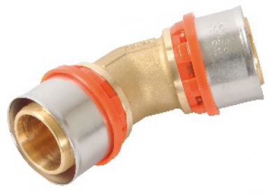 Coude 45° fluxo à sertir 50x50. disponible abidjan cote d'ivoire.