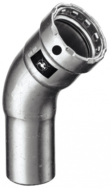 Coude 45° mf acier megapress ø 20x27. disponible abidjan cote d'ivoire.