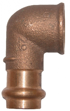 Coude 90° bronze double femelle - tar. disponible abidjan cote d'ivoire.