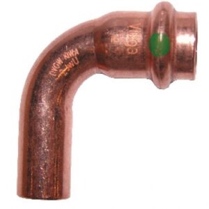 Coude 90° cuivre mâle-femelle - à sertir - ø 28. disponible abidjan cote d'ivoire.