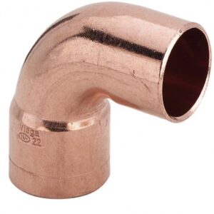 Coude 90° cuivre petit rayon mâle-femelle - ø 28. disponible abidjan cote d'ivoire.