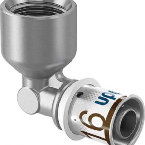 Coude 90° uponor à sertir avec taraudage femelle 20x1/2". disponible abidjan cote d'ivoire.