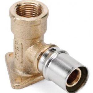 Coude applique fluxo à sertir, femelle à visser 20x1/2". disponible abidjan cote d'ivoire.