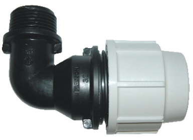 Coude à dérivation - mâle - filetage 26 x 34 - pour tuyau ø 32 extérieur. disponible abidjan cote d'ivoire.