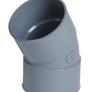 Coude femelle 30° ø 100 série évacuation à coller pour tube en pvc rigide. disponible abidjan cote d'ivoire.