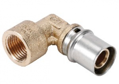 Coude fluxo à sertir, femelle à visser 26x3/4". disponible abidjan cote d'ivoire.