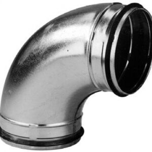 Coude à joint véloduct 90° mâle " cdv-125/90° " ø de conduit 125 mm. disponible abidjan cote d'ivoire.