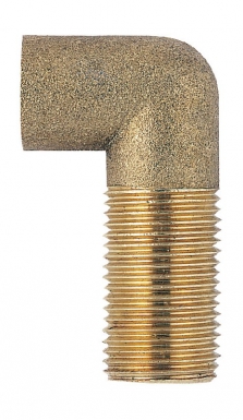 Coude laiton fer cuivre mâle filetés et à souder long. disponible abidjan cote d'ivoire.