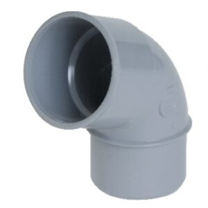 Coude mâle-femelle 67°30 ø 75 série évacuation à coller pour tube en pvc rigide. disponible abidjan cote d'ivoire.