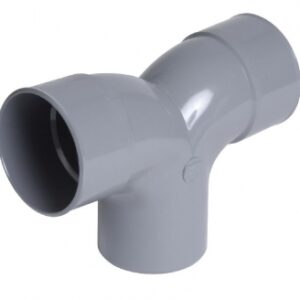 Coude mâle-femelle double 87°30 ø 100 série évacuation à coller pour tube en pvc rigide. disponible abidjan cote d'ivoire.