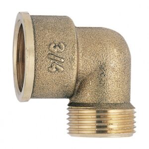 Coude mâle-femelle égal laiton - filetage 40x49. disponible abidjan cote d'ivoire.