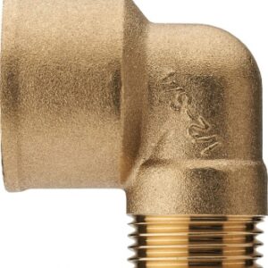 Coude mâle-femelle réduit laiton - filetage m15xf20. disponible abidjan cote d'ivoire.