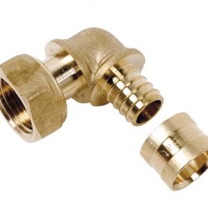 Coude per avec écrou libre sortie femelle - ø tube 12 - filetage 15 x 21. disponible abidjan cote d'ivoire.