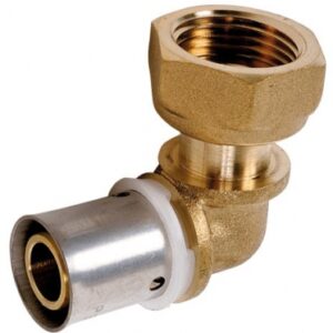 Coude per écrou tournant - ø tube 20 - filetage 20 x 27. disponible abidjan cote d'ivoire.