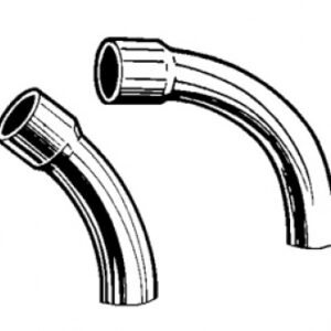 Courbe pvc télécom - ø 45 x 1,8 mm - 45° mf. disponible abidjan cote d'ivoire.