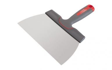 Couteau à enduire manche bi-matière surmoulé - lame arrondie acier inox - 16 cm. disponible abidjan cote d'ivoire.