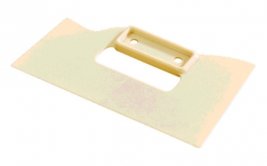 Couteau à maroufler et à couper - abs - forme rectangulaire poignée intégrée. disponible abidjan cote d'ivoire.