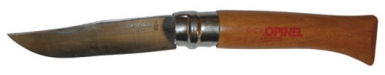 Couteau opinel 8 vri - lame acier au carbone - bague de sécurité - long. disponible abidjan cote d'ivoire.