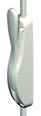 Crémone pompier poignée à levier livré avec tringle argent lot de 4. disponible abidjan cote d'ivoire.