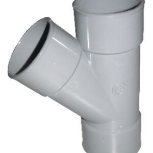 Culotte et embranchement femelle 45° simple ø 250 série évacuation à coller. disponible abidjan cote d'ivoire.