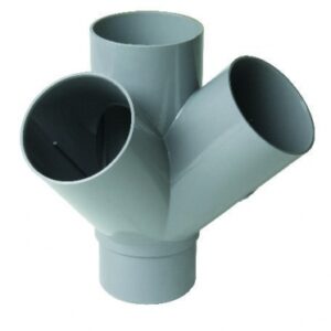 Culotte et embranchement mâle - femelle 45° double équerre - ø 100 mm. disponible abidjan cote d'ivoire.