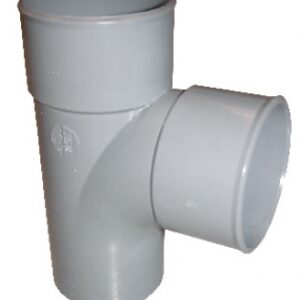 Culotte et embranchement mâle-femelle 87°30 simple ø 160 série évacuation à coller. disponible abidjan cote d'ivoire.