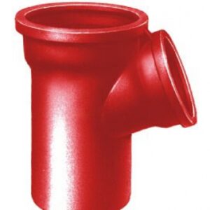 Culotte fonte sme - ø 100 - longueur 195 mm - simple 68°. disponible abidjan cote d'ivoire.