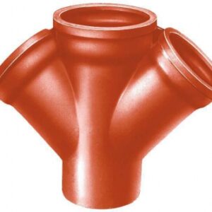 Culotte fonte sme - ø 100 - longueur 235 mm - double 45°. disponible abidjan cote d'ivoire.