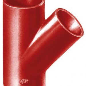 Culotte simple 45° fonte smu - ø 75 - longueur 215 mm. disponible abidjan cote d'ivoire.