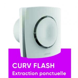 Curv flash 100 i 90m3/h 7,5w 28 dba. disponible abidjan cote d'ivoire.