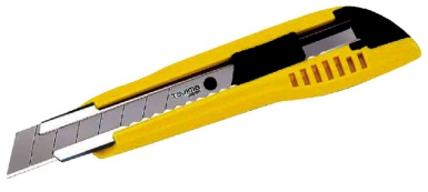 Cutter ergonomique lc500yb - lame 18 mm - verrouillage auto. disponible abidjan cote d'ivoire.