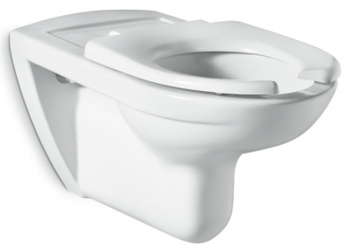 Cuvette de wc suspendue access rallongée (pmr). disponible abidjan cote d'ivoire.