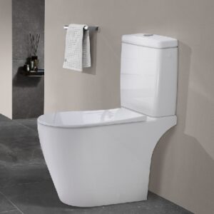 Cuvette sur pied arto carénée sans bride directflush - sortie horizontale. disponible abidjan cote d'ivoire.