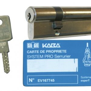 Cylindre profil européen 30x60 expert t pour sûreté bandom a2p 1* ghe. disponible abidjan cote d'ivoire.