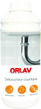 Déboucheur concentré en agents alcalin " permet de déboucher toutes vos canalisations : wc, urinoirs, lavabos, éviers…, sans danger pour les fosses septiques, l’émail et les tuyauteries - bouteille 1 lit. disponible abidjan cote d'ivoire.