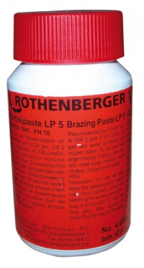 Décapant pour brasures fortes lp5 conduite gaz et eau avec tube cuivre - boîte 160 g. disponible abidjan cote d'ivoire.