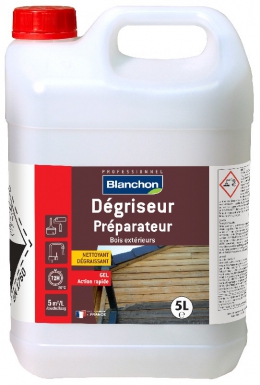 Dégriseur préparateur bois - rendement indicatif : 5 m²/l/couche - cond. disponible abidjan cote d'ivoire.