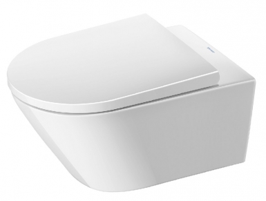 D-neo pack wc suspendu duravit rimless : cuvette + abattant ralentisseur. disponible abidjan cote d'ivoire.