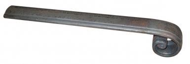 Départ de rampe à noyau creux pour main courante de 40 mm lg. disponible abidjan cote d'ivoire.