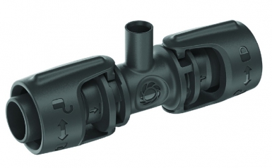 Dérivation en t pour micro-asperseurs 13 mm - lot de 4 dérivations - réf. disponible abidjan cote d'ivoire.