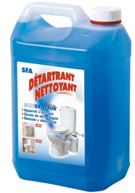 Détartrant spécial broyeur sans danger pour les fosses - bidon 5 l. disponible abidjan cote d'ivoire.