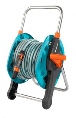 Dévidoir portable équipé - gardena - longueur du tuyau 20 m - diamètre du tuyau 13 mm. disponible abidjan cote d'ivoire.