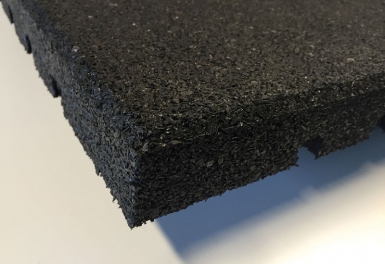 Dalle anti-vibrations - 500 x 500 x 45 mm - charge max 500 kg. disponible abidjan cote d'ivoire.